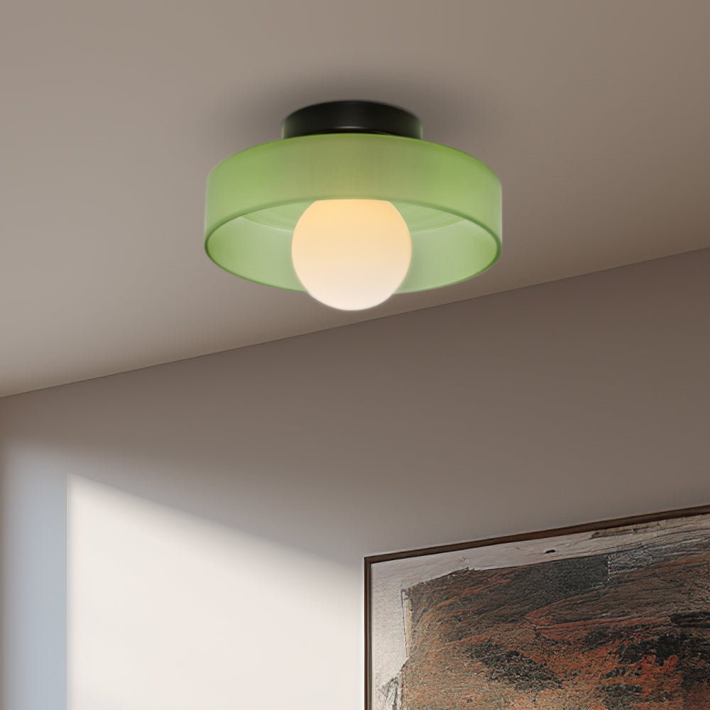 Aurora | Flush Mount Ceiling Light with Decorative Ring | Modern Design for Elegant Interiors 9