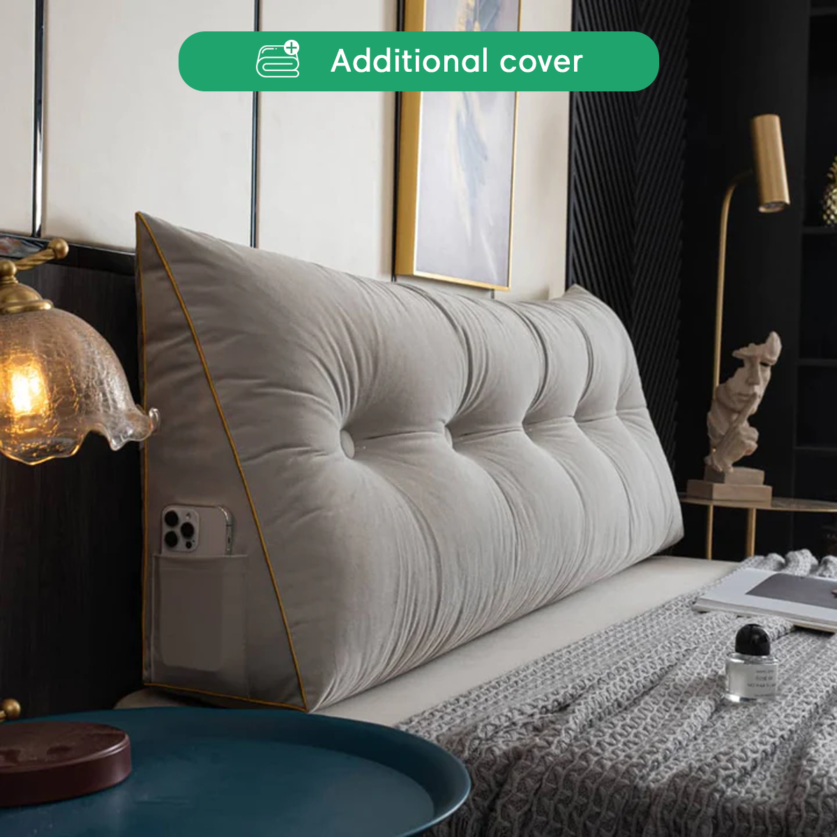 Luxury Velvet Pillow Cover | Removable & Machine Washable | 9 Color Options for Customization 8