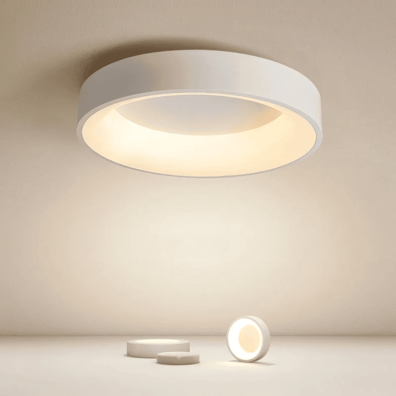 Aura Collection | LED Ceiling Light Fixture with Modern Round Design | Soft, Even Lighting for Elegant Interiors 0