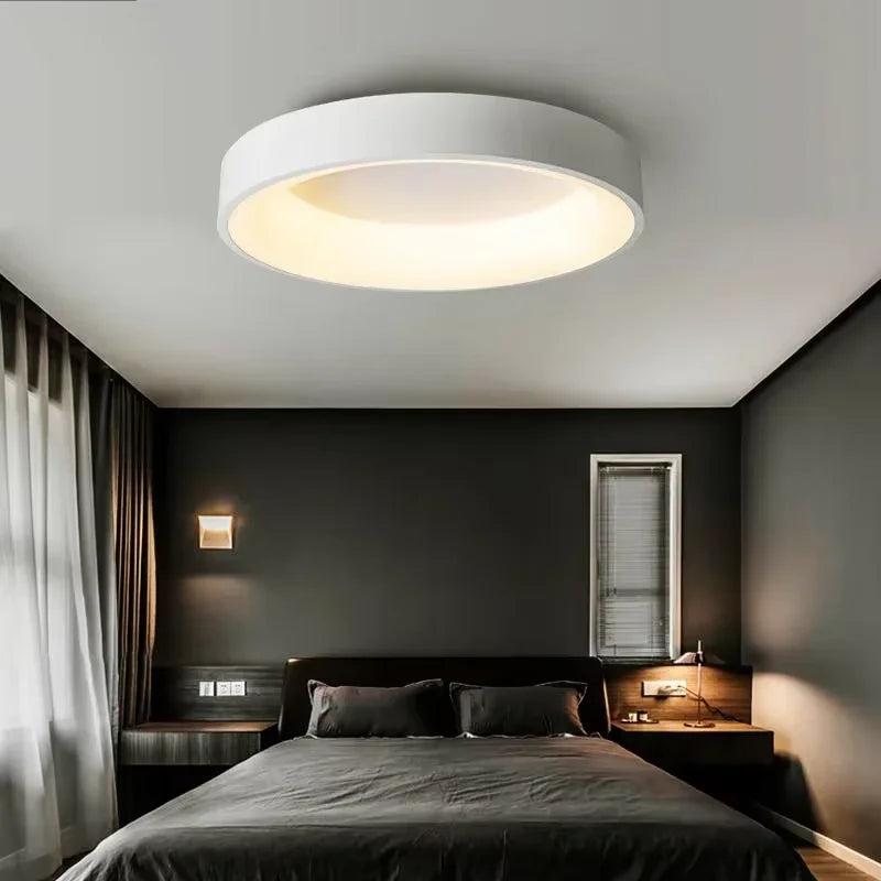 Aura Collection | LED Ceiling Light Fixture with Modern Round Design | Soft, Even Lighting for Elegant Interiors 1