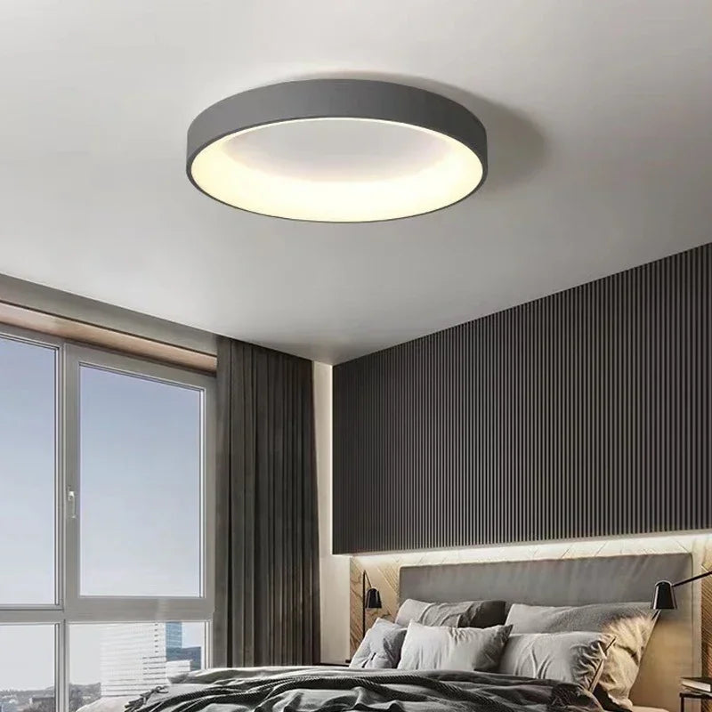 Aura Collection | LED Ceiling Light Fixture with Modern Round Design | Soft, Even Lighting for Elegant Interiors 2