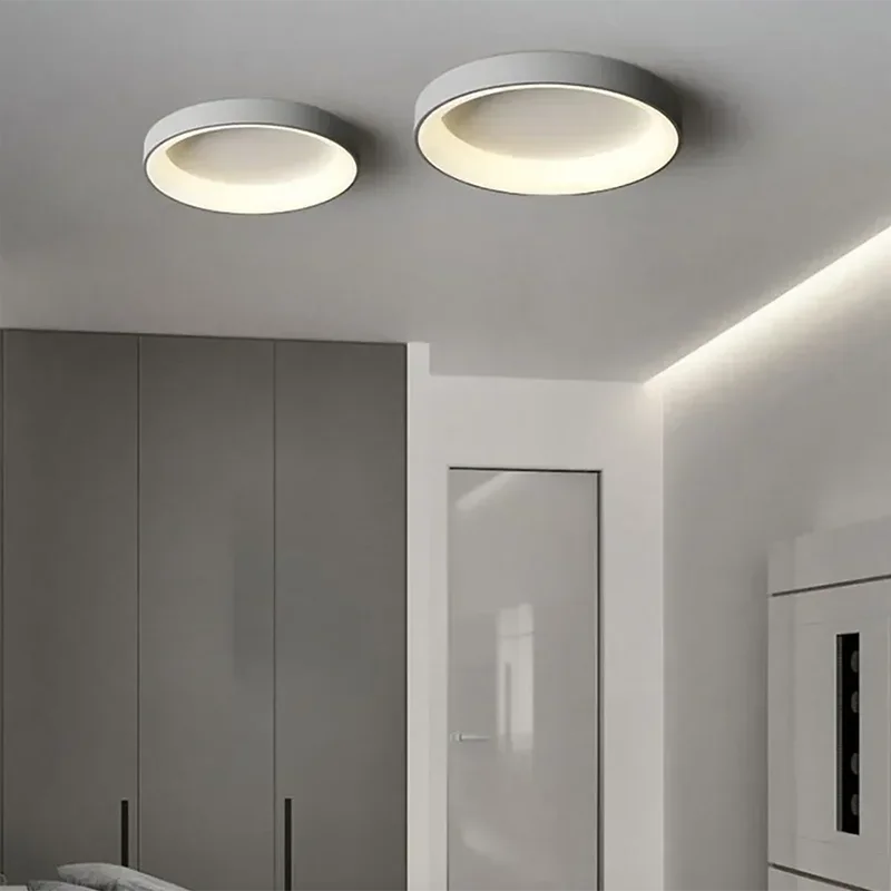 Aura Collection | LED Ceiling Light Fixture with Modern Round Design | Soft, Even Lighting for Elegant Interiors 3