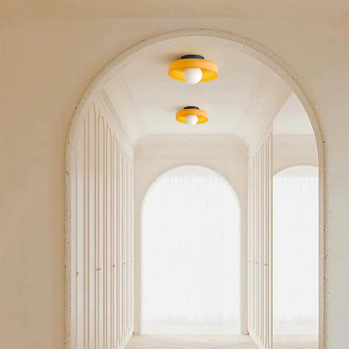 Aurora | Flush Mount Ceiling Light with Decorative Ring | Modern Design for Elegant Interiors 5