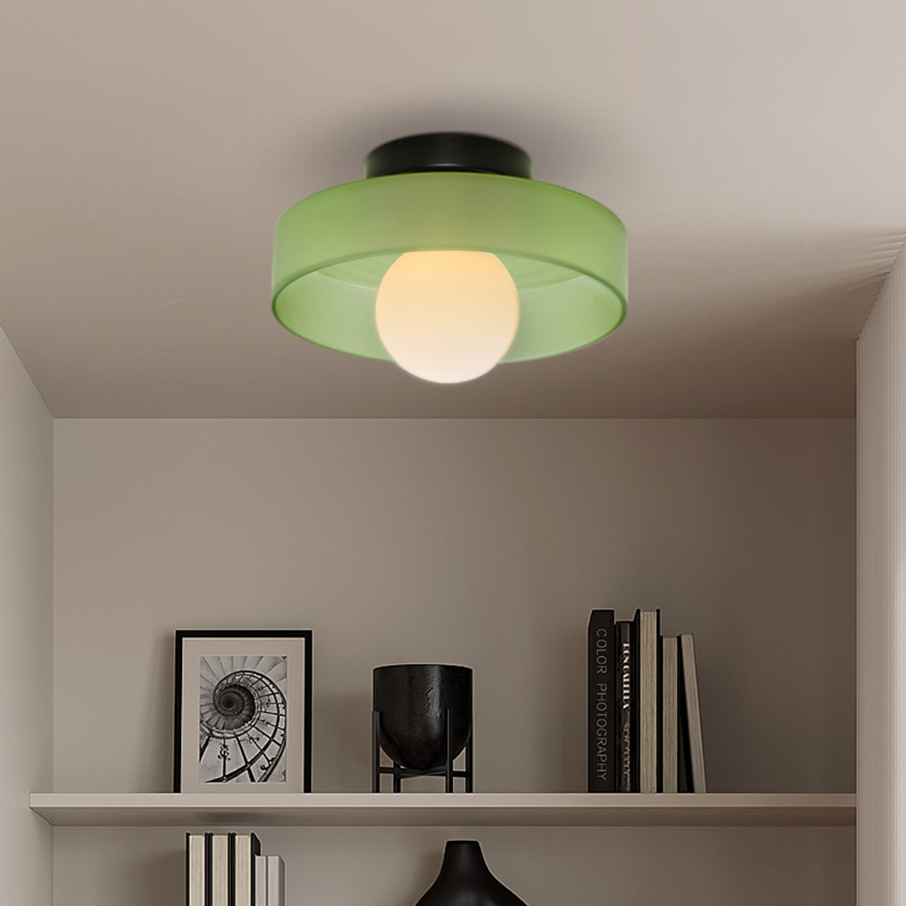 Aurora | Flush Mount Ceiling Light with Decorative Ring | Modern Design for Elegant Interiors 8