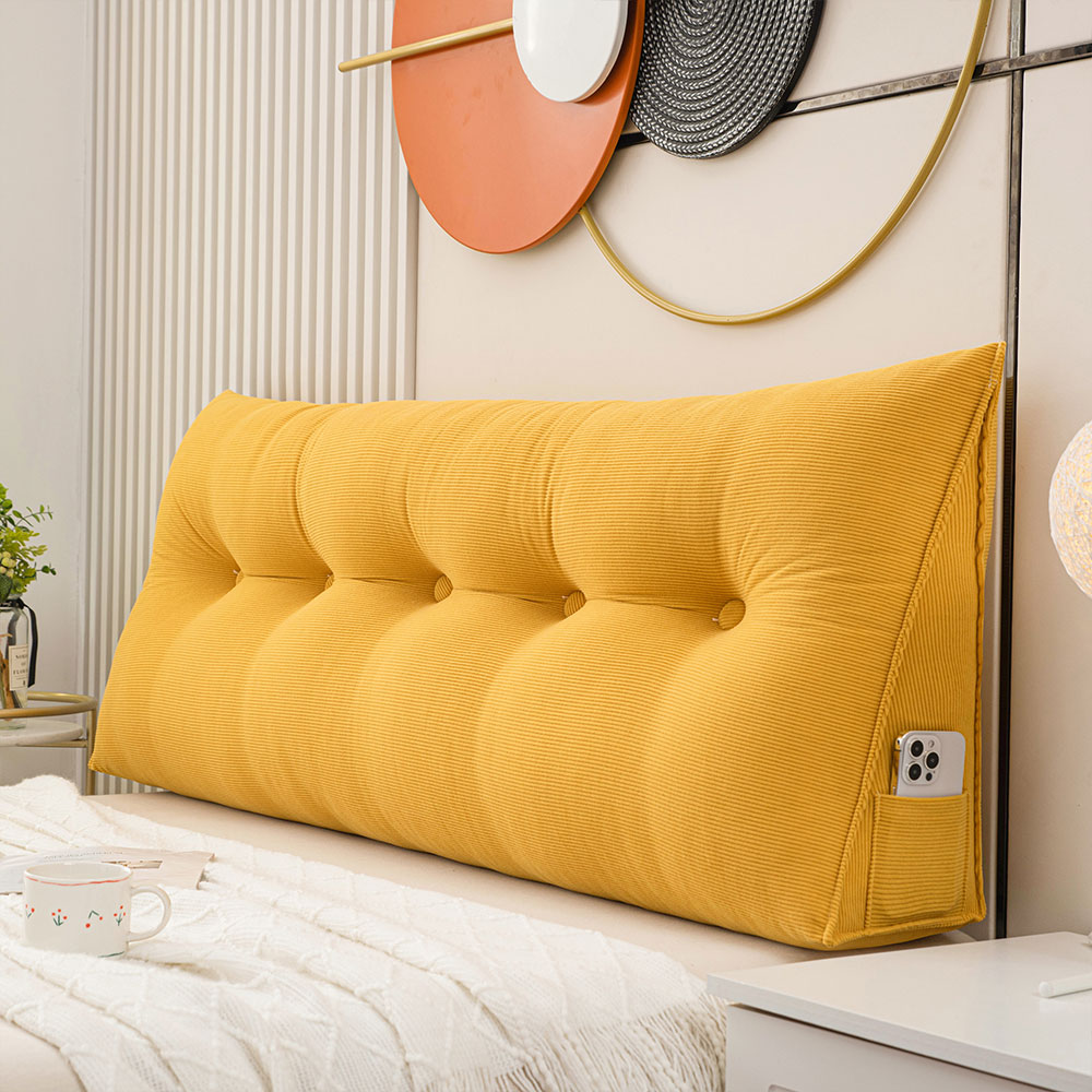 Comfort Collection | Wedge Pillow with Waterproof Cover & Ergonomic Support | Ideal for Back Pain Relief 3