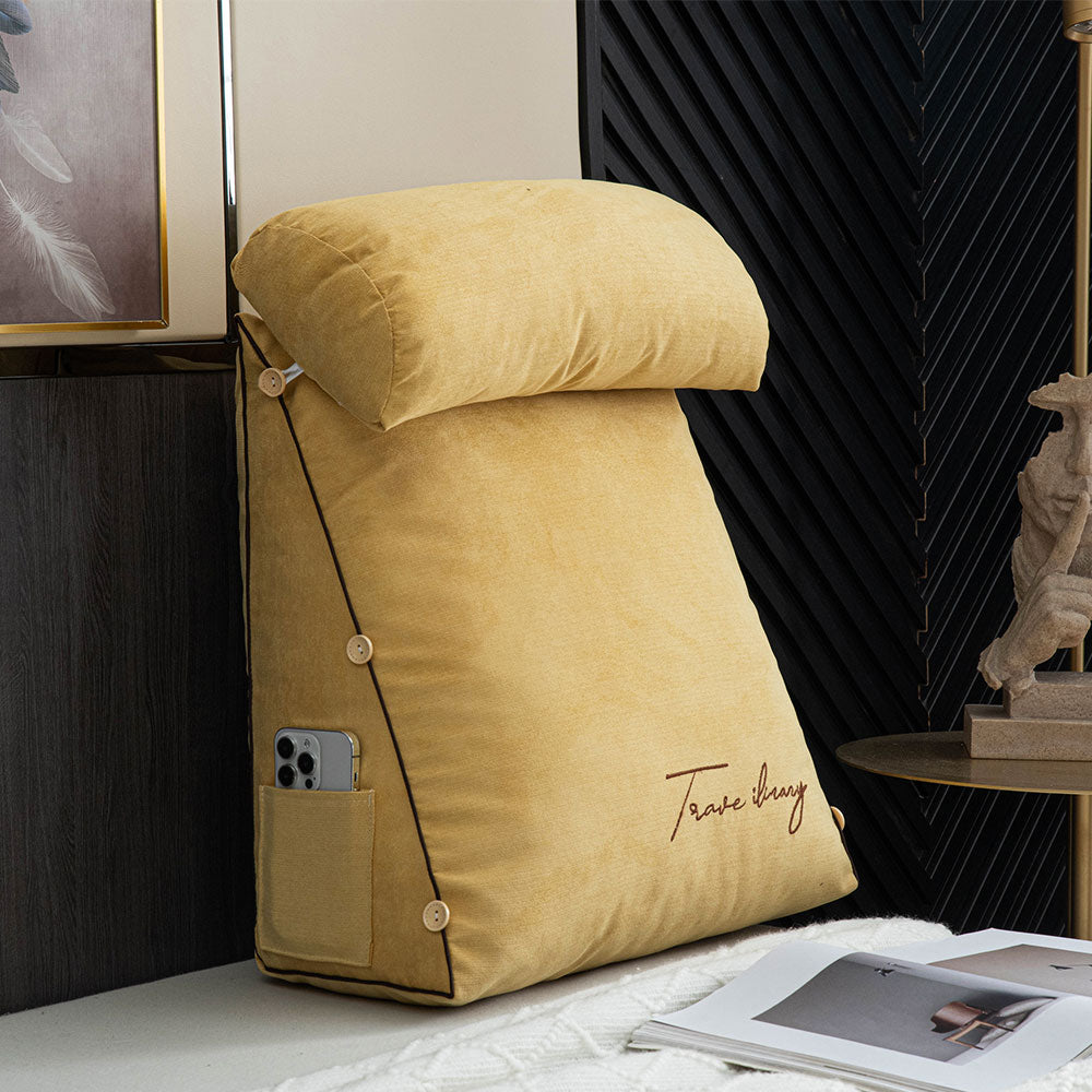 Comfort Haven | Reading Pillow for Bed with Adjustable Support | Ergonomic Backrest for Ultimate Relaxation 2