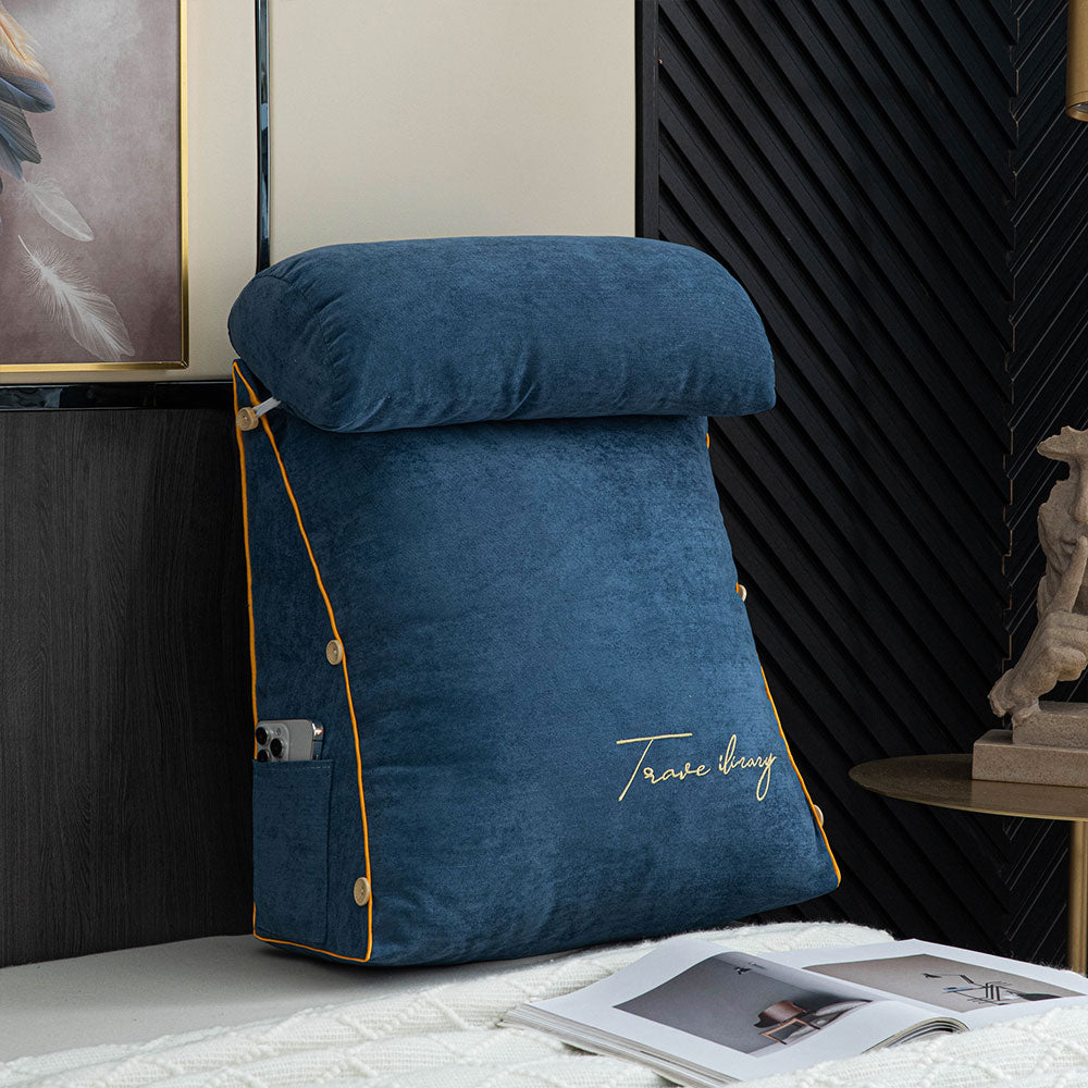 Comfort Haven | Reading Pillow for Bed with Adjustable Support | Ergonomic Backrest for Ultimate Relaxation 5