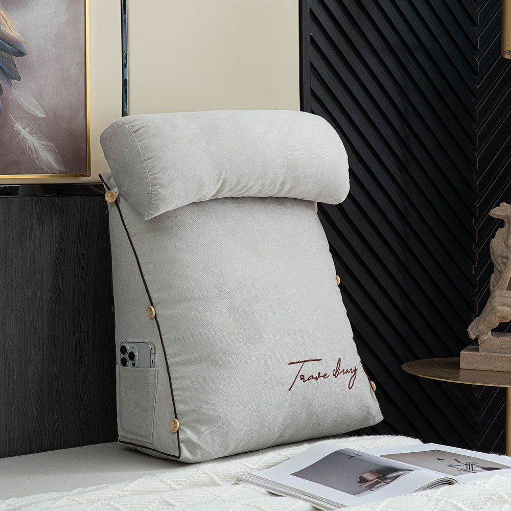 Comfort Haven | Reading Pillow for Bed with Adjustable Support | Ergonomic Backrest for Ultimate Relaxation 7