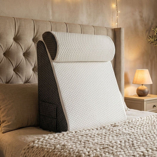 Comfort Wedge Pillow | Memory Foam Bed Wedge with Non-Slip Design | Acid Reflux Relief for Enhanced Sleep Quality 0