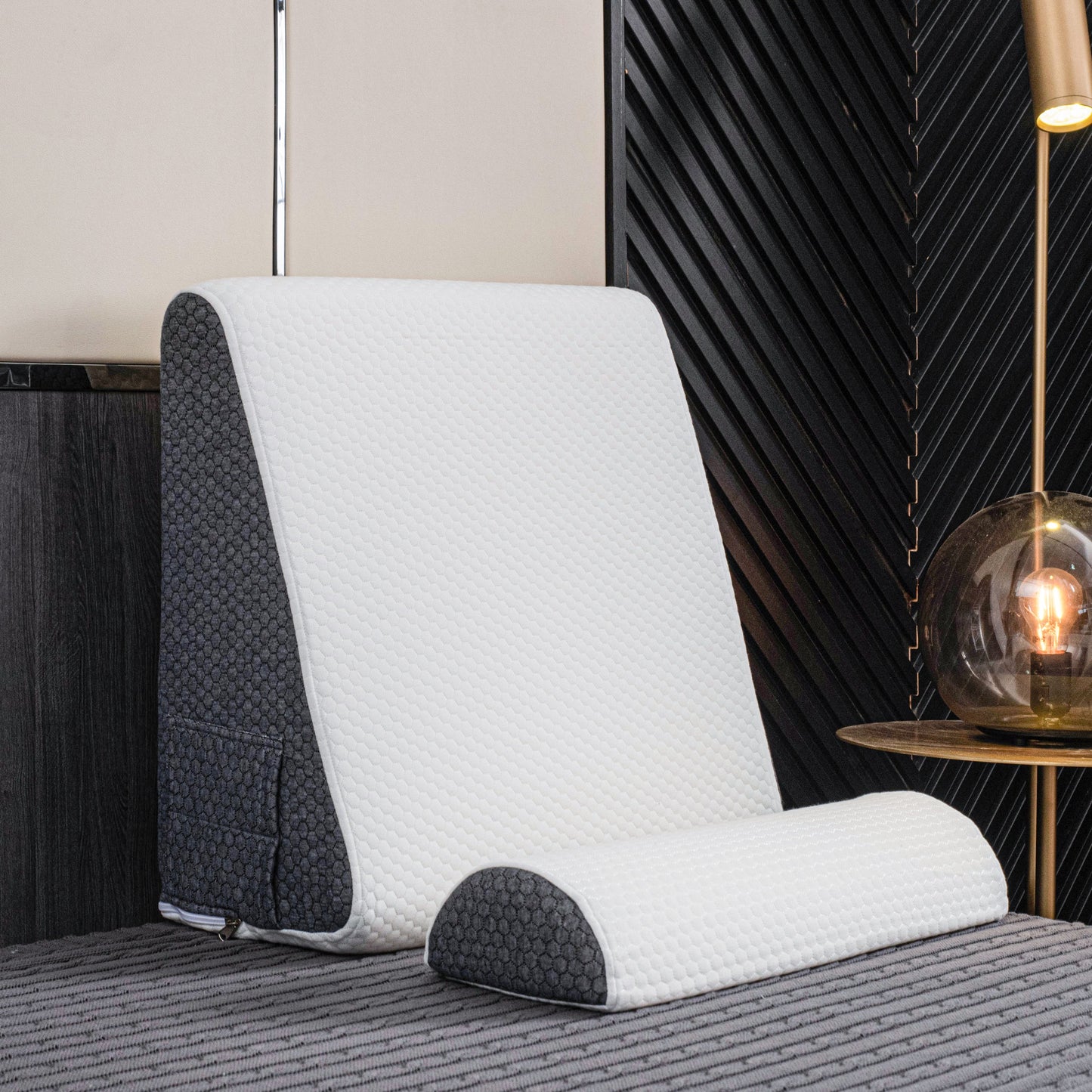 Comfort Wedge Pillow | Memory Foam Bed Wedge with Non-Slip Design | Acid Reflux Relief for Enhanced Sleep Quality 4