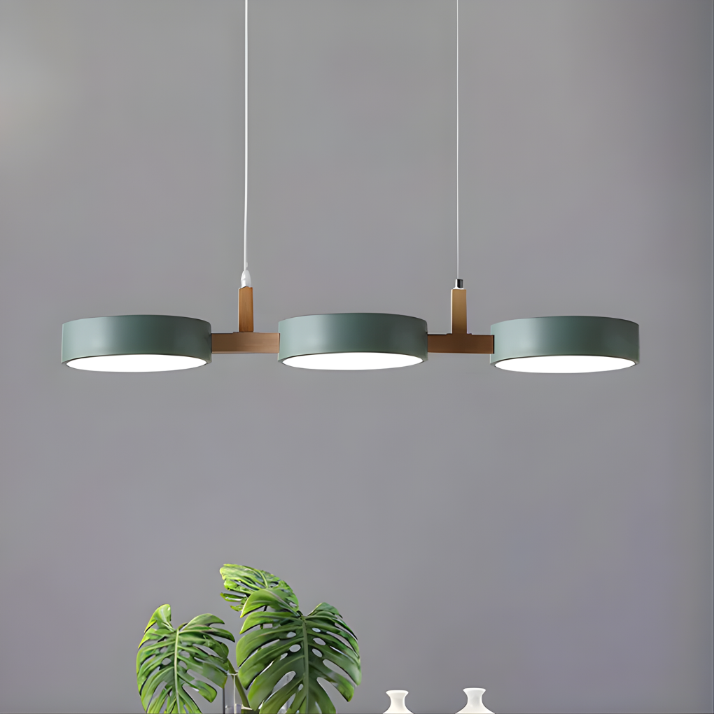 Contemporary Metal Flush Mount Ceiling Light with Dimmable LED | Modern Fixture for Adjustable Ambiance 1