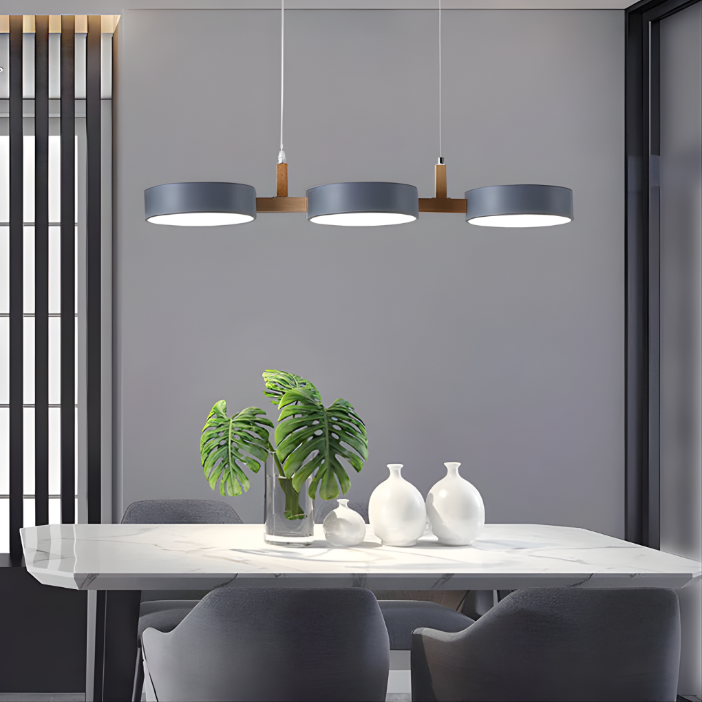 Contemporary Metal Flush Mount Ceiling Light with Dimmable LED | Modern Fixture for Adjustable Ambiance 3