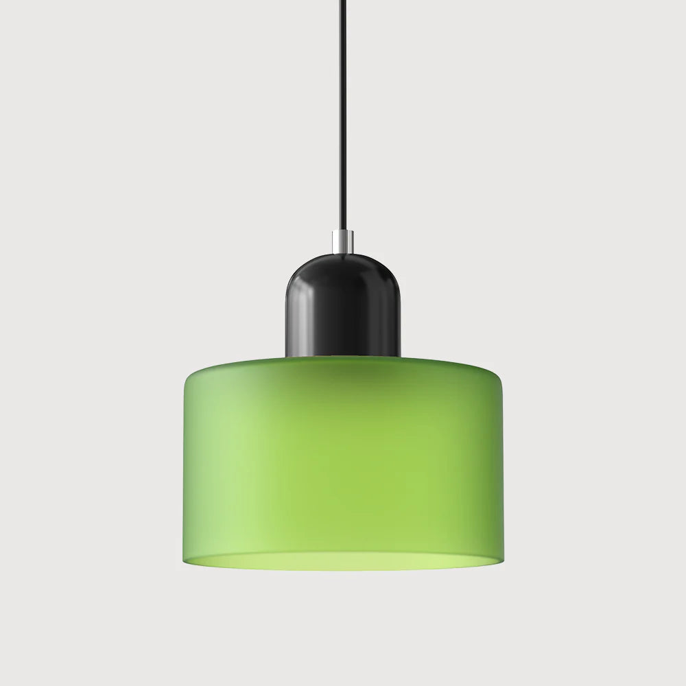 Cylindrical Pendant Lamp | Glass Pendant Lighting with Adjustable Height | Modern Design for Elegant Kitchen Illumination 39