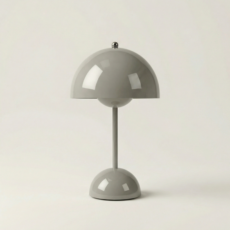 Dome Collection | Table Lamp with Adjustable Brightness & Cordless Design | Minimalist Bedside Lighting for Cozy Interiors 0
