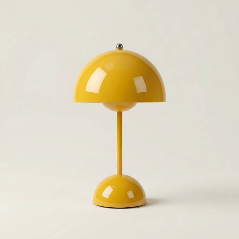Dome Collection | Table Lamp with Adjustable Brightness & Cordless Design | Minimalist Bedside Lighting for Cozy Interiors 2