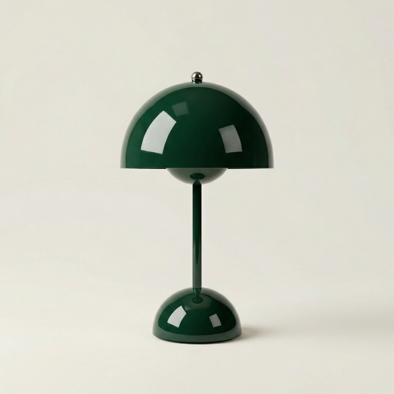 Dome Collection | Table Lamp with Adjustable Brightness & Cordless Design | Minimalist Bedside Lighting for Cozy Interiors 6