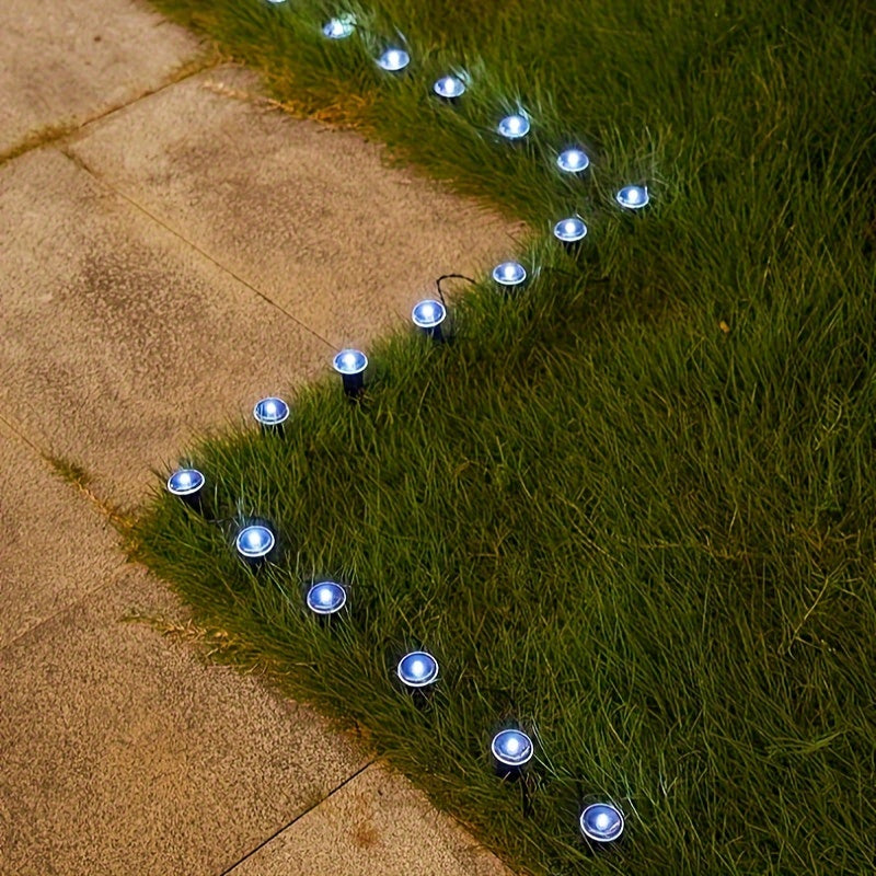 Eco-Lite | Solar Outdoor Lights with Waterproof Design | Eco-Friendly Garden Illumination for Safe Pathways 0
