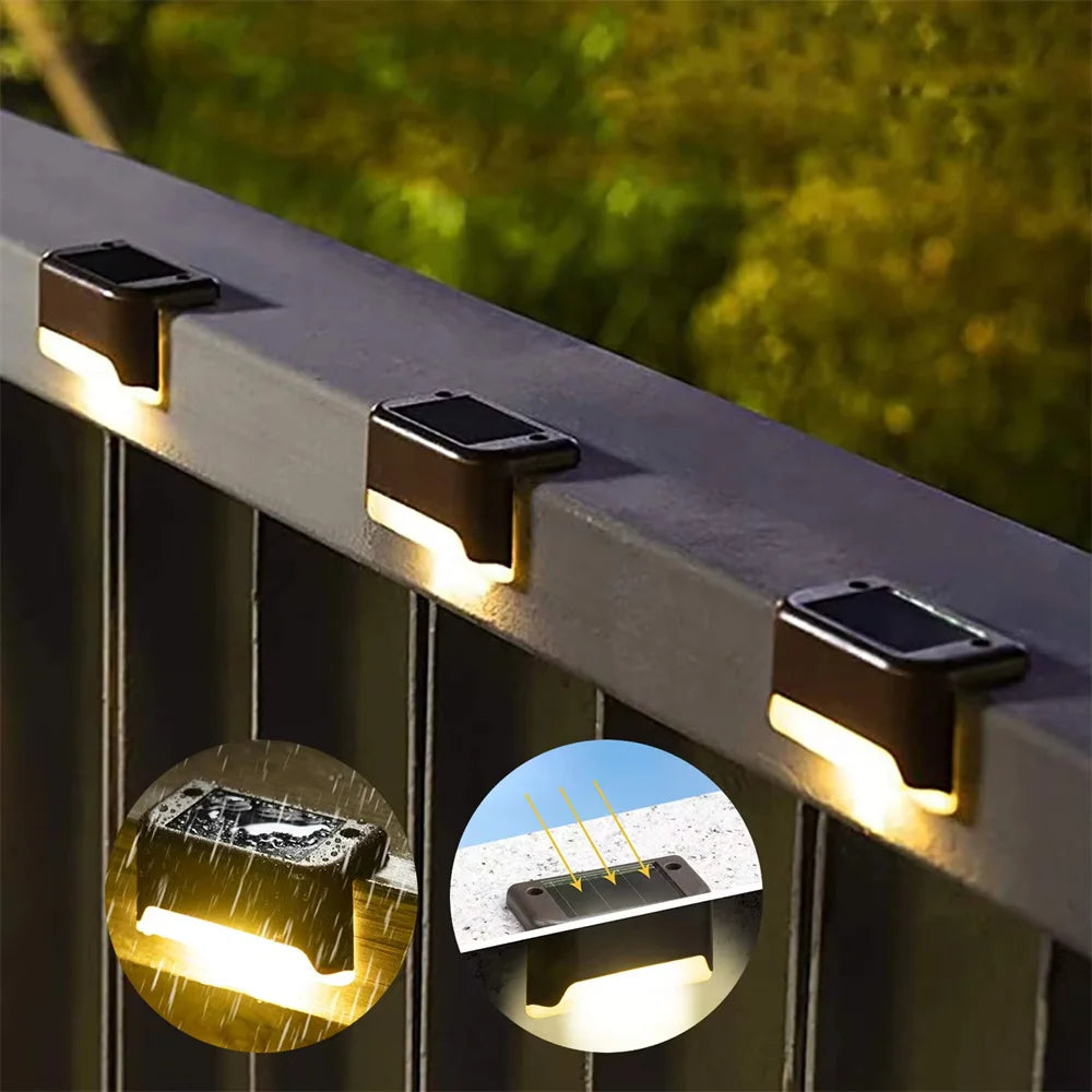 EcoGlow | Solar Garden Lights with Automatic On/Off Sensor | Waterproof Outdoor Light Fixtures for Eco-Friendly Illumination 1