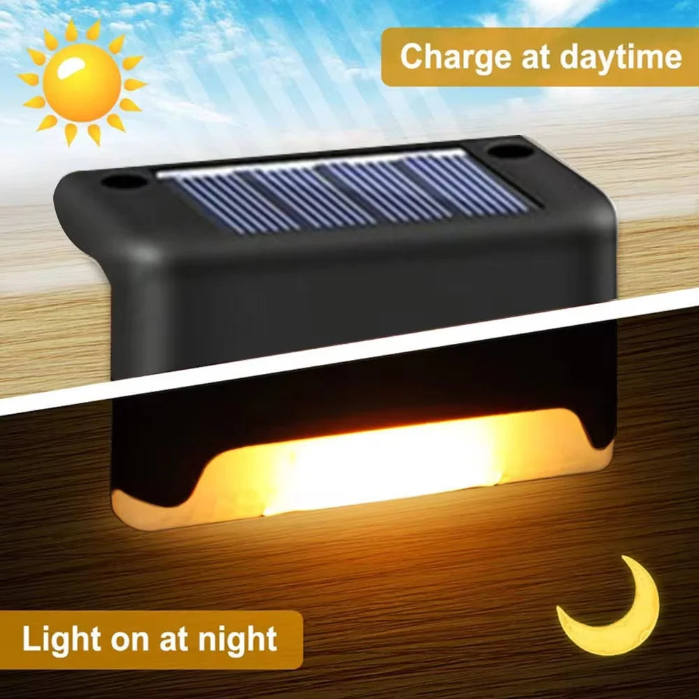 EcoGlow | Solar Garden Lights with Automatic On/Off Sensor | Waterproof Outdoor Light Fixtures for Eco-Friendly Illumination 3