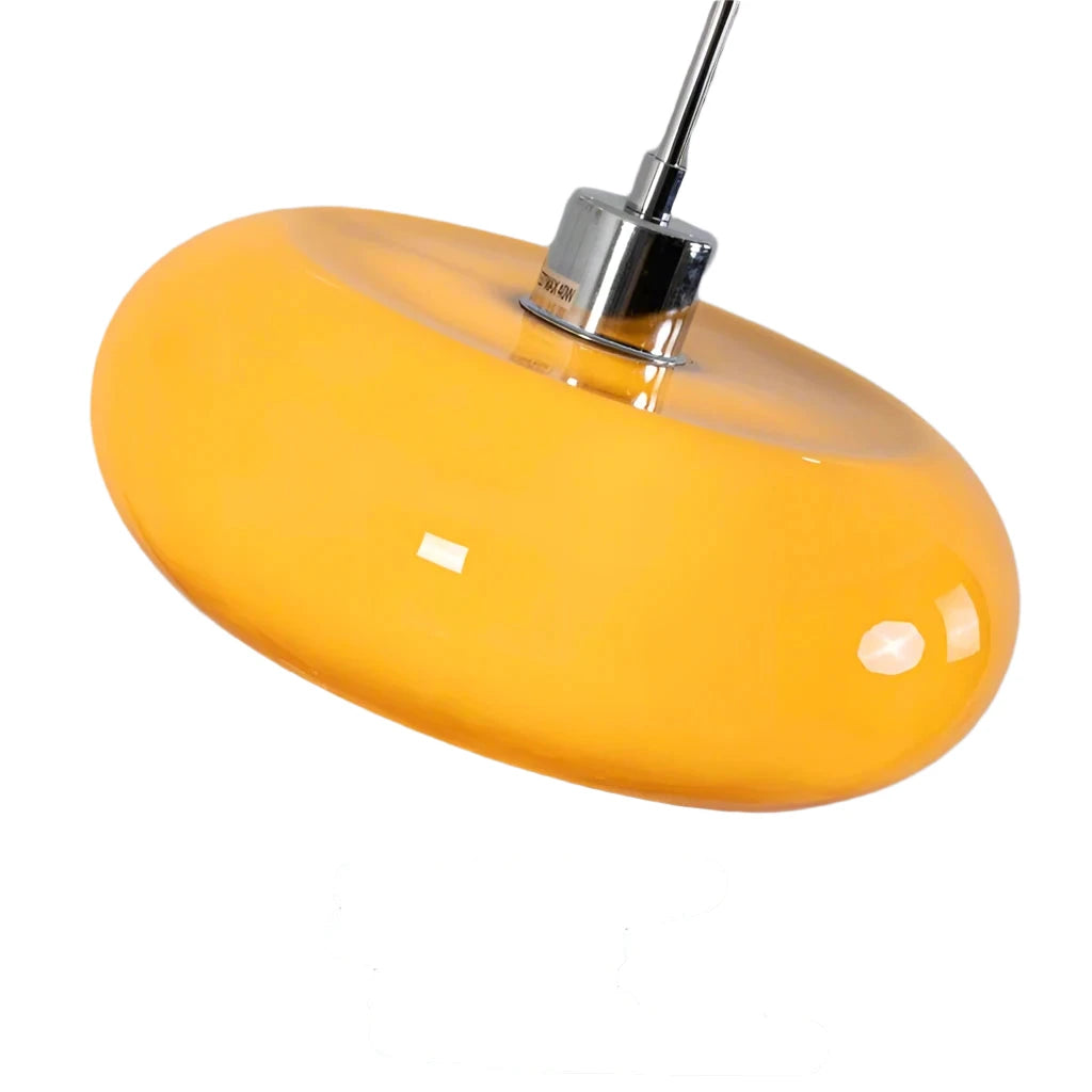 Elegant Ceiling Lamp | Flush Mount Ceiling Light with Rounded Glass Shade | Versatile Lighting for Home and Commercial Spaces 4