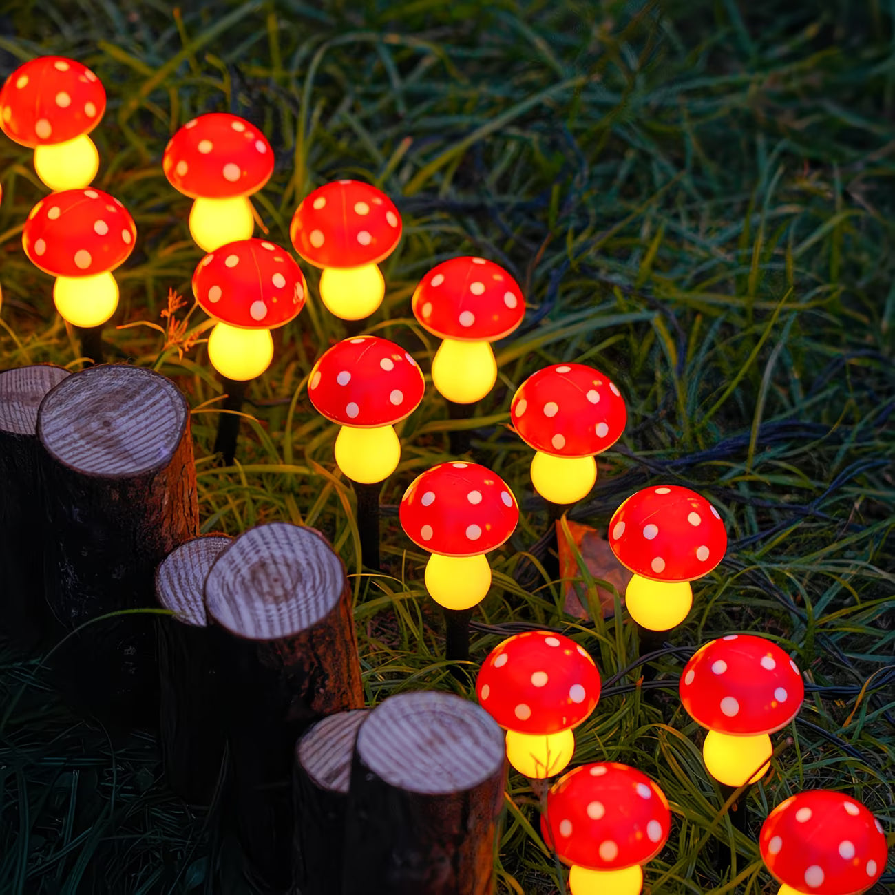 Garden Glow | Solar Garden Lights with 12 Lighting Modes | Waterproof Design for Enchanting Outdoor Ambiance 0