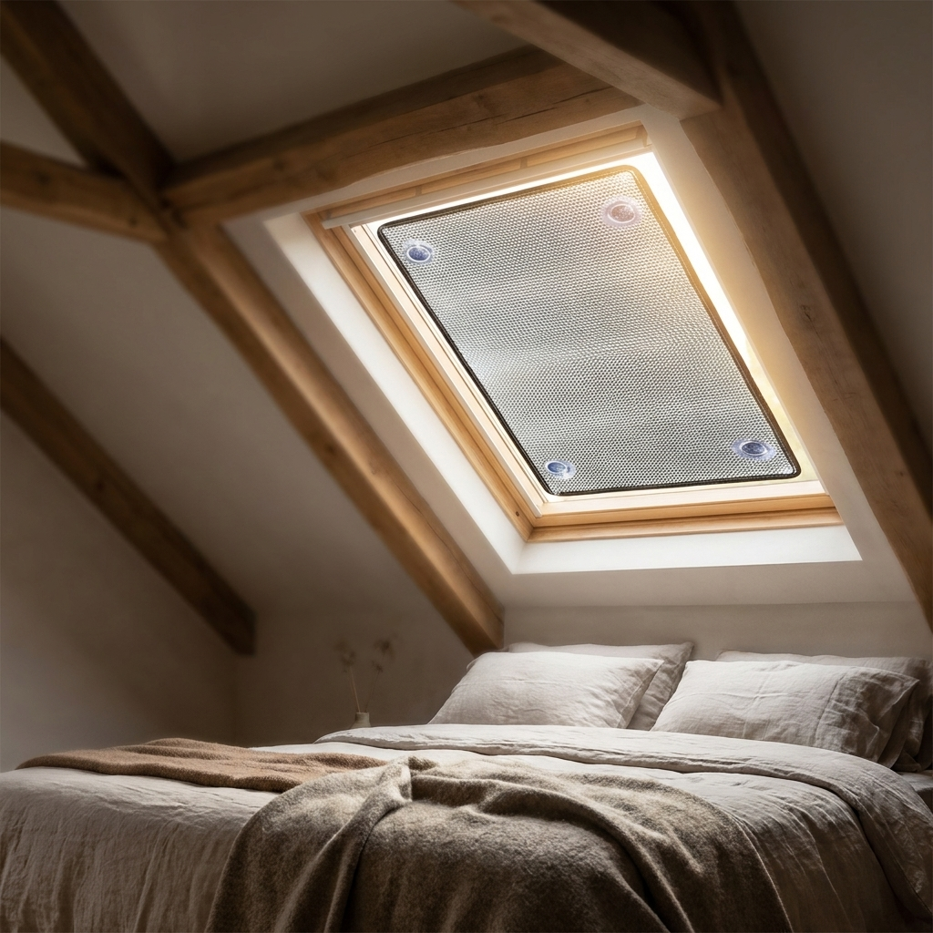 Insulated Window Panel | Blackout Aluminum Shade with 90% Heat Reflection | Versatile Solution for Home Comfort 3