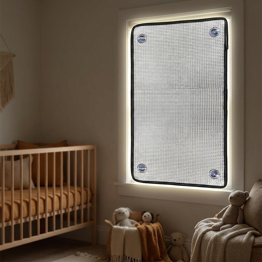 Insulated Window Panel | Blackout Aluminum Shade with 90% Heat Reflection | Versatile Solution for Home Comfort 5