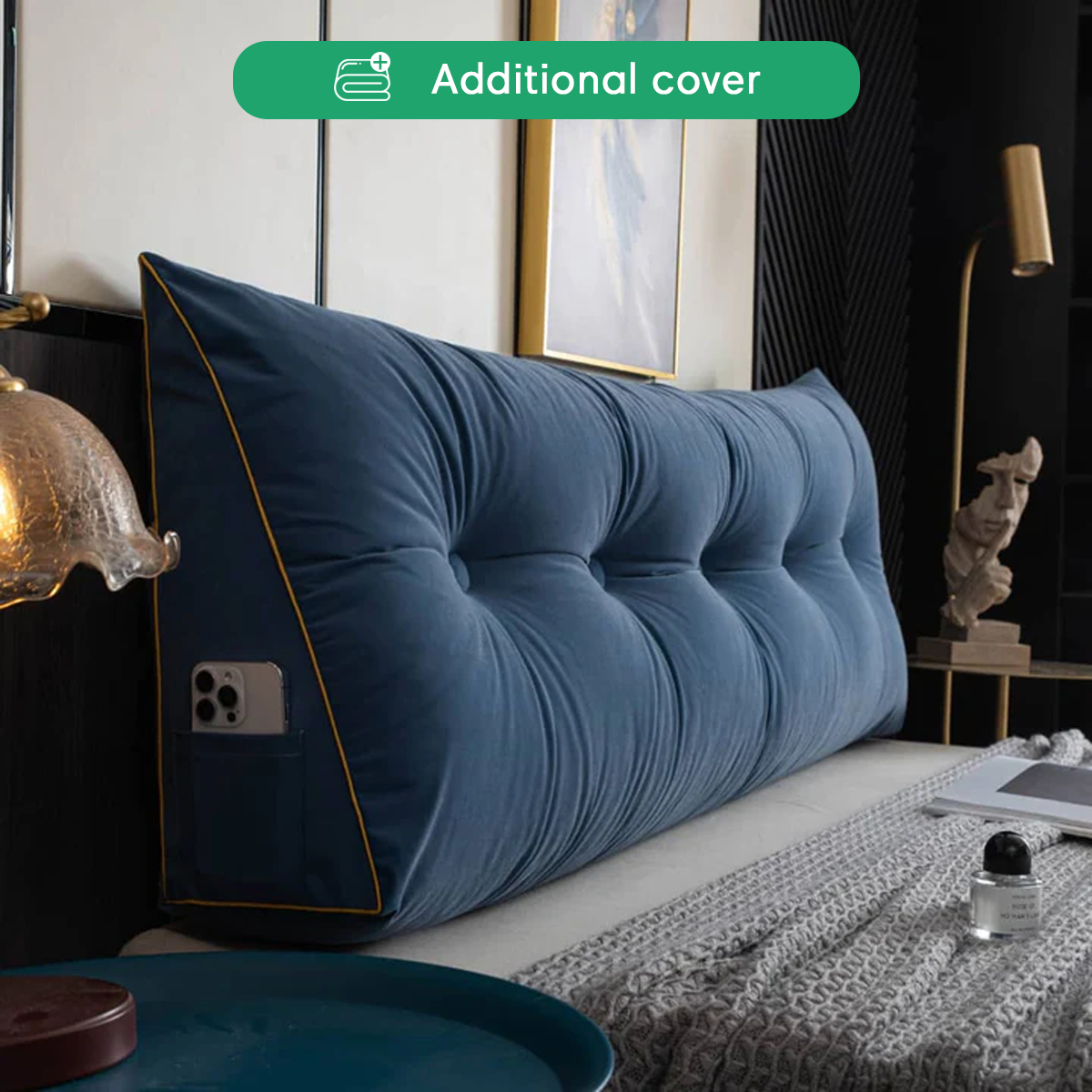 Luxury Velvet Pillow Cover | Removable & Machine Washable | 9 Color Options for Customization 2