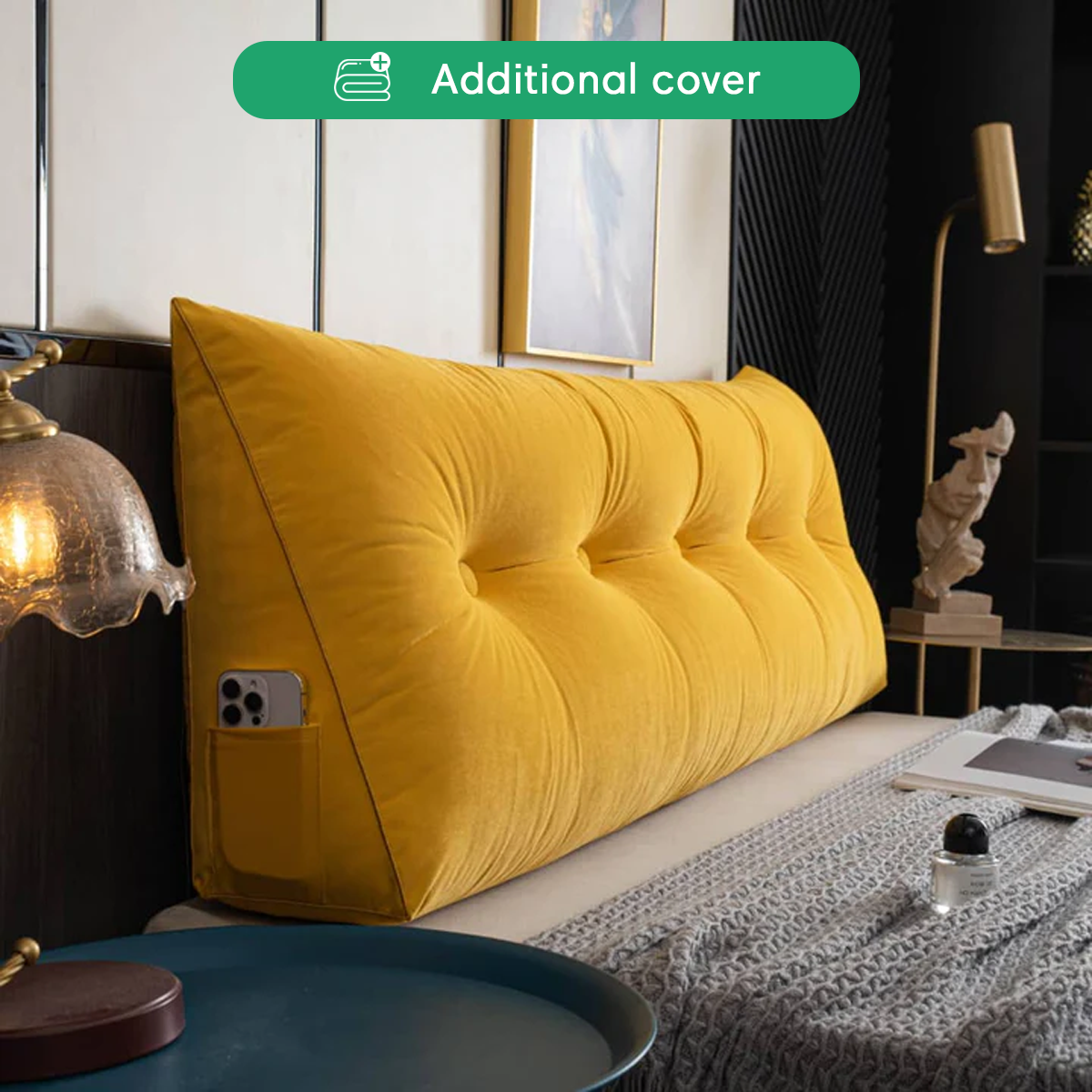 Luxury Velvet Pillow Cover | Removable & Machine Washable | 9 Color Options for Customization 4