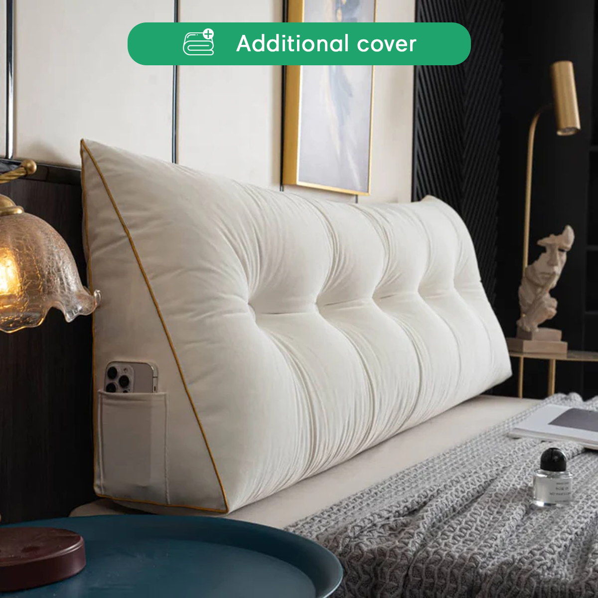 Luxury Velvet Pillow Cover | Removable & Machine Washable | 9 Color Options for Customization 5
