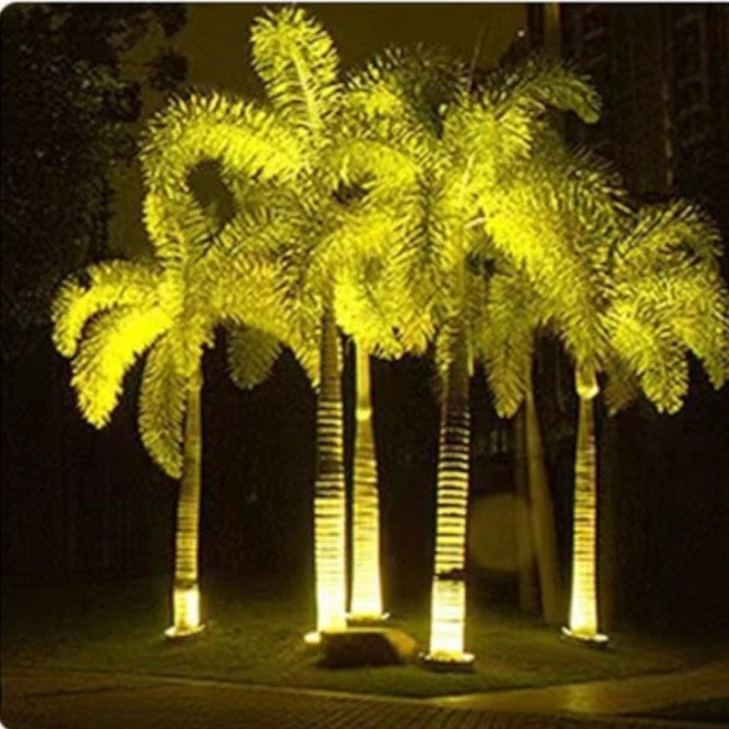 Modern 360° Garden Lamp | Outdoor LED Lights with Durable Aluminum & Glass | Unique Ambiance Lighting for Trees 7