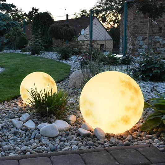Moonlight Collection | LED Garden Globe with Warm White Light | Weather-Resistant Outdoor Decor for Enchanting Ambiance 0
