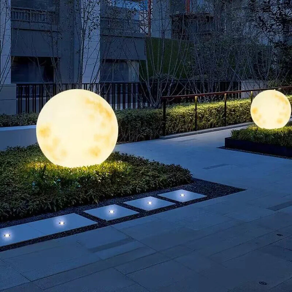 Moonlight Collection | LED Garden Globe with Warm White Light | Weather-Resistant Outdoor Decor for Enchanting Ambiance 2