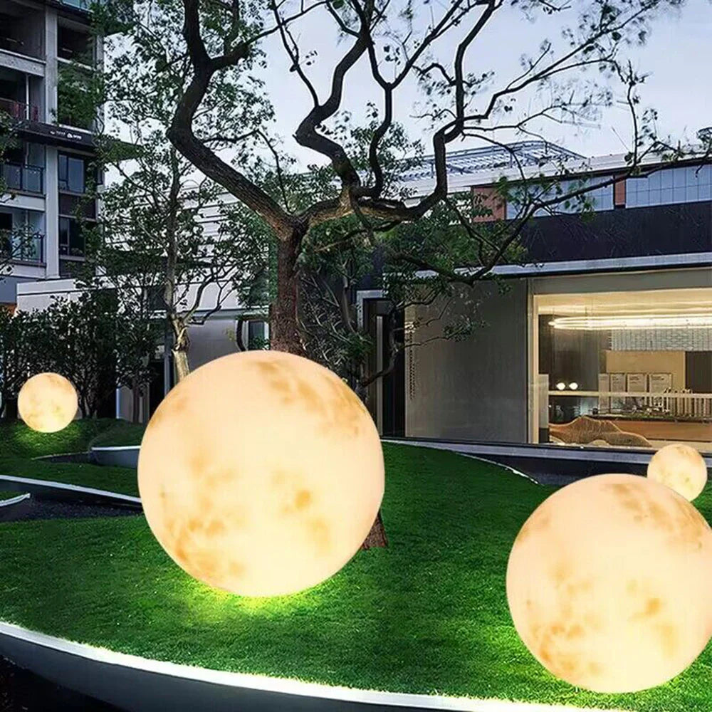 Moonlight Collection | LED Garden Globe with Warm White Light | Weather-Resistant Outdoor Decor for Enchanting Ambiance 5
