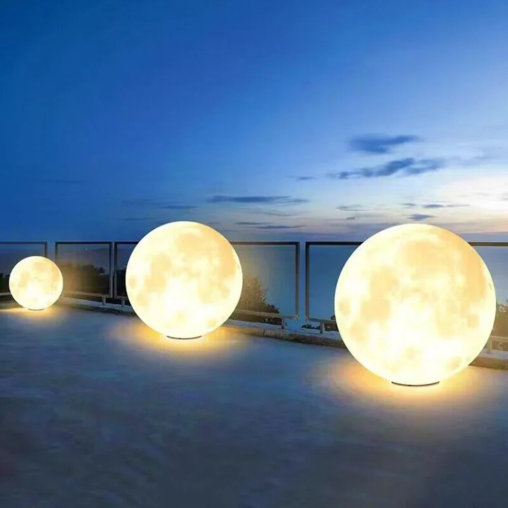 Moonlight Collection | LED Garden Globe with Warm White Light | Weather-Resistant Outdoor Decor for Enchanting Ambiance 7