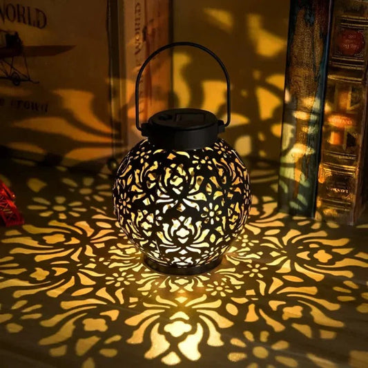 Ornate Collection | Solar LED Pendant Light with Adjustable Brightness | Weatherproof Design for Outdoor Illumination 0